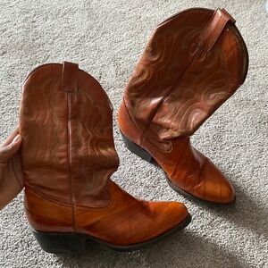 El Canelo Western Cowboy Boots SIZE 25.5